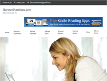 Tablet Screenshot of harmenbatubara.com
